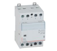 Legrand Contacteur de puissance Cx³ Bobine 230 V~ 4p 63 A 4 contacts NO 3 modules