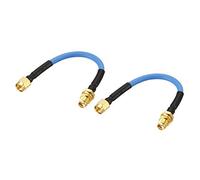 SMA Extension Cable SMA Male to SMA Female RF Coax Cable RG402 0.1M / 0.33Ft 2pcs