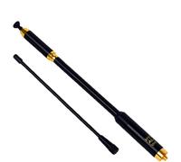 SMA Female Antenna VHF/UHF 144/430MHz Retractable Dual Band Detachable Replaceable Antenna for Quansheng Wouxun Two-Way Radio