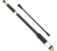 Sma-Femelle Antenne Rétractable Al-800 Double Bande Vhf/Uhf 144/430Mhz Compatible Baofeng Compatible Avec Talkie-Walkie Quansheng