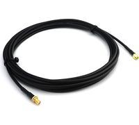 SMA mâle à SMA femelle Câble coaxial RG58 50cm - Extension câble d'antenne à faible perte 50ohm - pour WiFi RF Antenne GSM LTE 4G 5G 6G Routeur Amplificateur de signal Lora Ham CB Radio