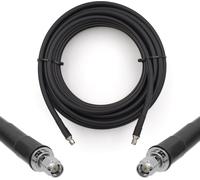 SMA mâle à SMA mâle Câble coaxial 45m - 50ohm 8D-FB Ø11.1mm Extension Câble d'antenne Ultra Low Loss - WiFi RF Antenne GSM 3G 4G LTE 5G Routeur Amplificateur de signal Lora Ham CB Radio