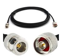 SMA Mâle vers N Femelle 2m RG58 Cable Coaxial-Câble d'extension exterieur à faible perte rallonge etanche-pour Routeur WIFI Radio Antenne LTE GSM Amplificateur 4G 5G 6G LTE Hotspot.[B58]