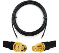 SMA mâle vers SMA femelle 3m Cable Coaxial - câble d'extension HF240 (LMR 240 équivalent) rallonge etanche - pour Routeur WIFI Radio Antenne LTE Amplificateur GSM 4G 5G 6G LTE Hotspot