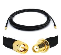 SMA Mâle vers SMA Femelle 6m RG58 Cable Coaxial-Câble d'extension exterieur à faible perte rallonge etanche-pour Routeur WIFI Radio Antenne LTE GSM Amplificateur 4G 5G 6G LTE Hotspot