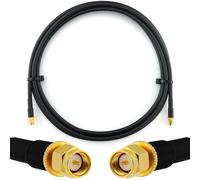 SMA mâle vers SMA mâle 1m Cable Coaxial - câble d'extension HF240 (LMR 240 équivalent) rallonge etanche - pour Routeur WIFI Radio Antenne LTE Amplificateur GSM 4G 5G 6G LTE Hotspot