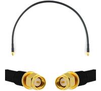 SMA mâle vers SMA mâle 50cm Cable Coaxial - câble d'extension HF240 (LMR 240 équivalent) rallonge etanche - pour Routeur WIFI Radio Antenne LTE Amplificateur GSM 4G 5G 6G LTE Hotspot