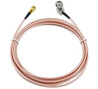 SMA vers BNC Câble 3M/9,84ft, Câble SMA Mâle vers BNC Mâle Câble coaxial angle droit RG316 pour Applications RF/Antennes/Appareils LAN sans fil/Radios Wi-Fi
