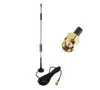 SMA WiFi Booster Antenne, 12DBi Haute Gain de L'antenne 4G LTE Amplificateur de Signal Omnidirectionnelle avec la vis Pivot pour Huawei B880 E5172E5175 E5186 EB890(Antenne SMA)