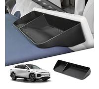 smabee Plateau de rangement pour console centrale avec écran pour Xpeng G6 2023 2024 - Plateau de rangement caché pour tableau de bord de voiture derrière l'écran - Accessoires ABS pour tableau de