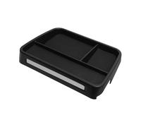 smabee Plateau de rangement pour écran de console centrale compatible avec Leapmotor B10 2025 2026 - Organiseur de tableau de bord - Boîte de rangement pour accessoires intérieurs en ABS - Noir