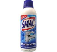 Smac - Scioglicalcare, Détergent anti-calcaire pour salle de bain, action assainissante et brillance, 500 ml