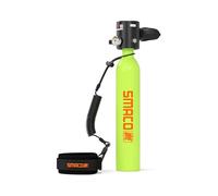 SMACO Bouteille de Plongée Mini-réservoir de Plongée de 0.5L Petite Bouteille de plongée Portable sous-Marine pour la Pratique de la Plongée ou comme Bouteille d'air de Rechange S300