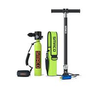 SMACO Équipement de Plongée sous-Marine Réservoir Bouteille d'oxygène,0.5L Mini Bouteille de Plongée sous-Marine Dispositif de Respiration sous-Marine(Livraison sous 10 Jours)