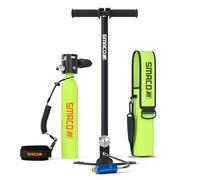 SMACO Mini Bouteille de Plongée Rechargeable 0,5L Petite Bouteille de Plongee sous-Marine Mini Bouteille d'oxygène Plongee pour Respirer sous l'eau Nettoyage du Bateau Source d'air de Secours S300