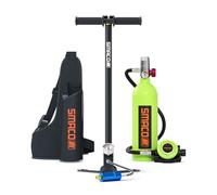 SMACO Mini Bouteille de Plongée Rechargeable Petite Bouteille de Plongee 1L Mini Bouteille d'oxygène Plongee 15-20 Minutes Bouteille Oxygene sous Marine Dispositif de Respiration S400