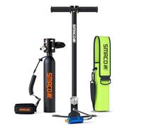 SMACO S300 Mini Bouteille de Plongée Rechargeable 0,5L Petite Bouteille de Plongee sous-Marine Mini Bouteille d'oxygène Plongee pour Respirer sous l'eau Nettoyage du Bateau Source d'air de Secours