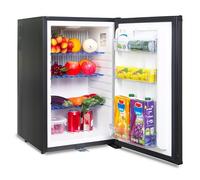 Smad Frigo 12V 220V, 50L, Frigo 12V Camping car, 0-10°C, Réfrigérateur Silencieux pour Camping, Voiture, Caravane, Hôtel, Bureau, Noir