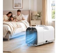 Smafoseedding 4 in 1 Portable Air Conditioner,Mobile Tent Air Conditioner,Camping Ac Unit for Car, Van, Road Trip,Fast-Cool, Adjustable 16-32℃, Silent Airflow,Air-Conditioning Motorhome 1500W(X8)
