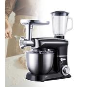 smafoseedding Batteur sur Socle Domestique/Commercial, Mélangeur De Grande Capacité, Conception À Détection De Charge, Vitesse Constante, Bouton Électronique, Réglage De La Vitesse 6 + P Black