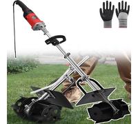 smafoseedding Bétonnière Professionnelle-Bétonnière Électrique 1700W À 6 Vitesses-Mélangeur À Boue Portatif,Lame en Fer pour Mélange De Gazon,Mortier,Sable,Poudre Sèche Et Mortier Fin MotorOilType