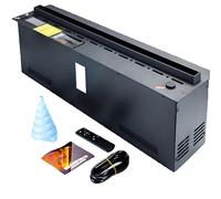 smafoseedding Cheminées Électriques Moderne À Vapeur d'eau 3D : Insert De Comptoir De 3 Mm avec Flammes À 7 Couleurs Contrôlées par Application, Cheminée À Flamme Simulée par Atomisation 80cm/31.5in