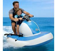 smafoseedding Jet Ski Gonflable Électrique Et Scooter sous-Marin - Bateau/Kayak sous-Marin Électrique Professionnel avec Propulseur, Planche De Surf Motorisée Tout-en-Un pour Tandem, 3-11 Km/H 700W