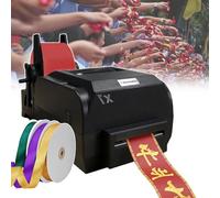 smafoseedding Machine à ruban de fête, imprimante de ruban artisanal, prend en charge plus de 50 langues, avec support de ruban, vitesse d'impression : 150 mm/s, convient pour l'emballage et la