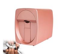 smafoseedding Machine D'imprimante À Ongles 3D, Appareil Mobile De Peinture D'ongles, Bricolage Personnalisé, Pratique À Transporter en Voyage/Fête, pour La Beauté Et Les Soins Personnels Gold