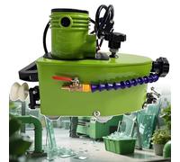 smafoseedding Machine Électrique Améliorée pour Bordures De Verre avec Meule Diamantée 8 000 TR/Min-Polisseuse À Bords Droits/Ronds/Biseautés pour Plexiglas,Acrylique, Marbre, Céramique, Pierre,12mm