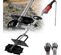 smafoseedding Malaxeur À Mortier Électrique 6 Vitesses-Malaxeur À Béton Portatif De 1 700 W,Largeur De Mélange De 32 Cm (12,6 Po),1 000 À 2 000 TR/Min pour Ciment,Sable,Béton,Engrais MotorOilType
