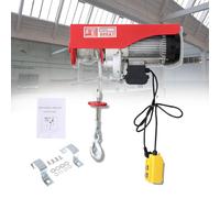 smafoseedding Palan Télécommandé, Palan Électrique avec Télécommande Filaire Et Treuil Électrique À Élingues Simples/Doubles, Palan Électrique 230 V, Moteur en Cuivre Pur 400kg-12m