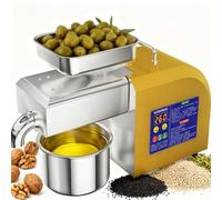 smafoseedding Presse À Huile Électrique À Chaud Et À Froid Haute Performance - Extracteur D'huile Automatique 1100 W avec Moteur en Cuivre Pur, pour Une Puissance Accrue De 20%. TypeB