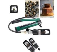 smafoseedding Séparateur D'Écrous Hydraulique, Outils De Fendage D'Écrous De Type Fendu De 12 Tonnes/16 Tonnes, Coupe-Écrou avec Pompe À Main pour Enlever L'Écrou De Vis Antirouille FYP-41