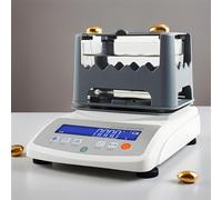 smafoseedding Testeur De Pureté d'or - Kit De Test Automatique, Densimètre d'or, Plage De Densité De 0,001 À 99,999 G/Cm3, Écran LCD À Lumière Bleue | Densimètre d'or Professionnel 600/0.005g