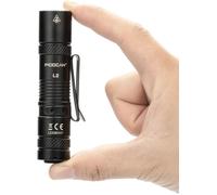 Small 1200 Lumens Battery Flashlight For Edc Rechargeable Led Flashlight With 4 Modes, Super Bright Mini Flashlight For Camping, Fishing, Hiking, Repair And Emergency