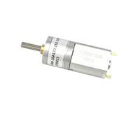 Small 130 Carbon Brush Full Metal Gearbox Gear electronic starter DC 6V-12V 86RPM Slow Speed Long D-shaft Large Torque ICXLPMC