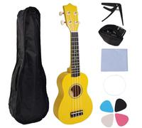Small 21inch Ukulélé Débutants Portable Music Toy School Class Wood Texture En Bois Pour Les Débutants Et Les Voyageurs D'amant