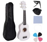 Small 21inch Ukulélé Débutants Portable Music Toy School Class Wood Texture En Bois Pour Les Débutants Et Les Voyageurs D'amant