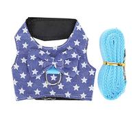 Small Animal Rabbit Hamster Pet Vest Festiner Cool Breathable Réglable Animal Supplies (M)