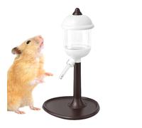 Small Animal Water Bottle, Hamster Waters Bottle, 5,71 x 5,28 x 9,29 pouces, Glass Tank Waterer, Night Light Feature, Clear, 1 Piece, Ferret Cage, Bunny, Chinchilla, Hedgehog, Mice, Squirrel