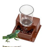 Small Animal Water Bottle - Reptile and Hydration Feeder | Leak Proof Water Dispenser for Hamsters, Lizards, Turtles, Bearded Dragons, and Other Small Pets, Reptiles Bowls