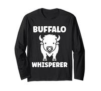 Small Animals Bison Funny Simple Whisperer Buffalo Manche Longue
