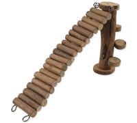 SMALL ANIMALS cadre d'escalade en bois avec marches 30 cm