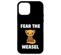 Small Animals Weasels Funny Minimalist Fear The Weasel Coque pour iPhone 12 Mini