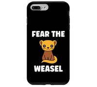 Small Animals Weasels Funny Minimalist Fear The Weasel Coque pour iPhone 7 Plus/8 Plus