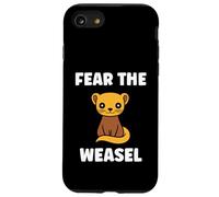 Small Animals Weasels Funny Minimalist Fear The Weasel Coque pour iPhone SE (2020) / 7/8