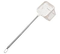 Small Aquarium Net - Fine Mesh Scoop, Extendable Handle Net, Fish Tank Cleaner | Reliable Cleaning Accessory For Pond Lake River Stream Sea Cleaning Garden Backyard Camping Vacation Travel Shore