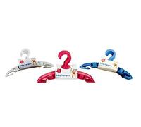 Small Baby Coat Hangers Kids Clothes Childrens Hanger Slim Plastic x 30