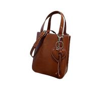 Small Back Bag - 15x6x18cm Pu épaule PU, de hobo décontracté, bourse de travail pour femmes, à main élégant | fourre-tout décontracté de voyage en plein air pour les accessoires de mode de, Brown, Se